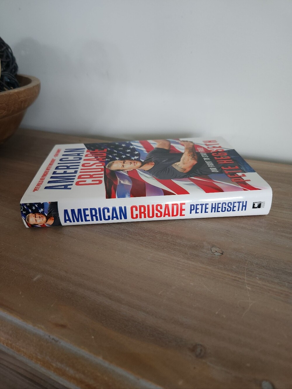 Pete Hegseth Autographed American Crusade Signed Hardcover Book COA 2020 - Picture 10 of 10